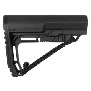 Приклад MFT Battlelink Minimalist with NRAT Strap Black (Comm-Spec) черный фото