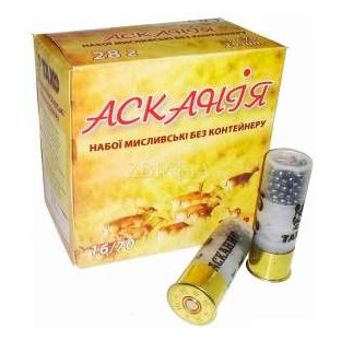 Патрони ТАХО "Асканія" 16/70 №11 (28гр) б/к (25шт) фото