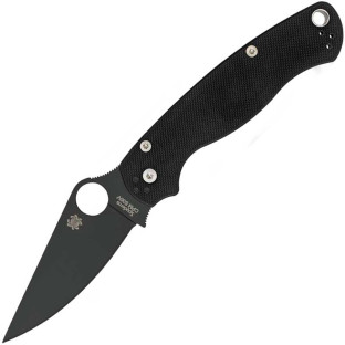 Ніж Spyderco ParaMilitary 2 Black (C81GPBK2) фото