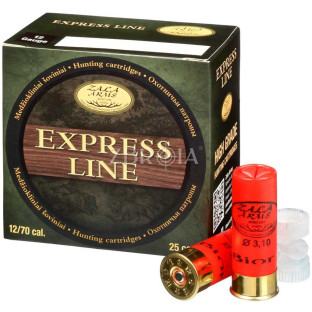 Патрон Zala Arms Express кал. 12/70 дробь №4, навеска 32 гр фото