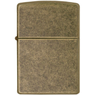 Запальничка ZIPPO 201FB Antique Brass (Антикварна мідь) фото