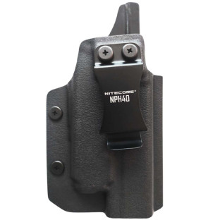 Кобура Nitecore NPH40 для оружия Glock G17/G19 с фонарём NPL25 фото