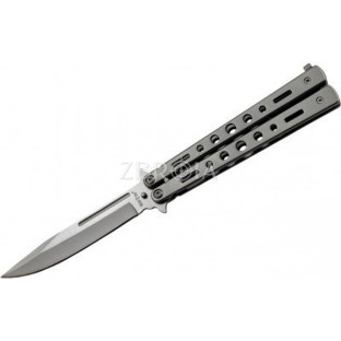 Ніж-метелик Grand Way 15084 R (silver) фото