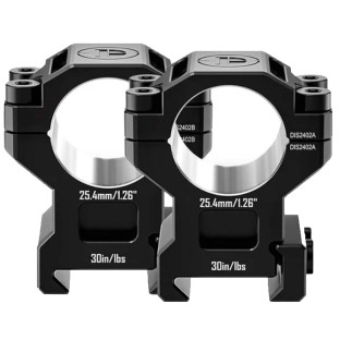 Кольца Discovery Optics 6061 (25.4 мм) Medium на Weaver/Picatinny. ВН – 19.3 мм фото