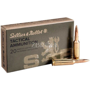 Патрон Sellier & Bellot кал. 6,5 Creedmoor куля FMJ BT, маса 9.1 гр/140 гран фото