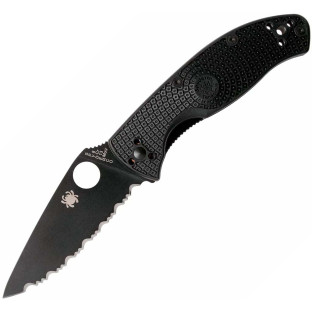 Ніж Spyderco Tenacious Lightweight Black (C122SBBK) фото
