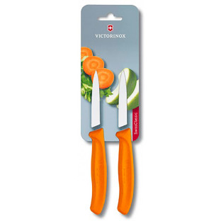 Набор кухонный Victorinox Swiss Classic (2 предмета, ц: оранжевый) фото