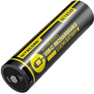 Акумулятор літієвий Nitecore NL1834 R 18650 3400 mAh фото