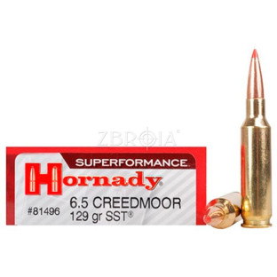 Патрон Hornady Superformance кал. 6,5 Creedmoor куля SST, маса 8.36 гр/129 гран фото