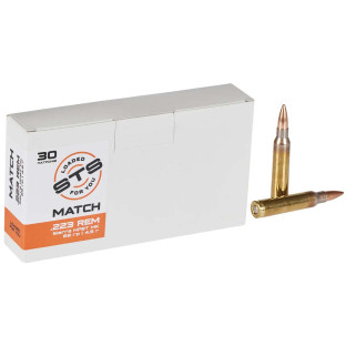 Патрон STS Rem Match кал. 223 куля Sierra HPBT MK, маса 4,5 г/69 гран фото