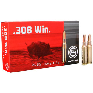 Патрон GECO кал. 308 Win пуля Plus, масса 11 гр/170 гран фото
