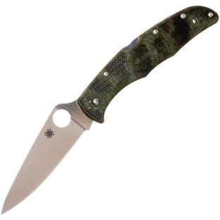 Ніж Spyderco Endura 4 Flat Ground Сamo (C10ZFPGR) фото