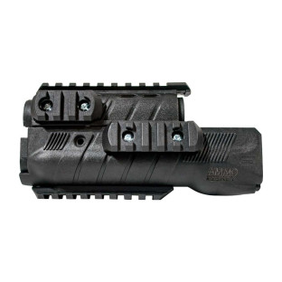 Цевье Ammo Key Akatsiya-2 для АК c 6-ю планками Picatinny (полимер) черное фото