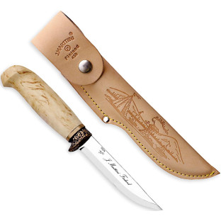 Нож Marttiini Hunting Knife with bronze finger guard фото