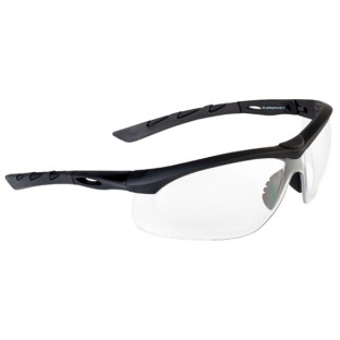 Защитные очки Swiss Eye Lancer (черный) прозрачные линзы фото