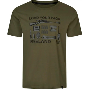 Футболка Seeland Packing T-shirt (размер - 3XL, цвет - Зеленый) фото