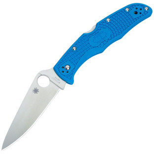Ніж Spyderco Endura 4 Flat Ground Blue (C10FPBL) фото