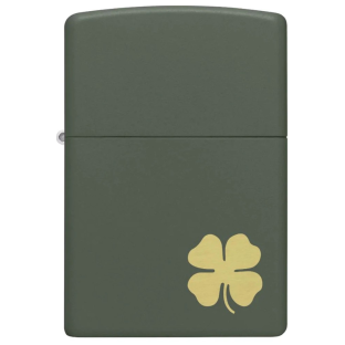Запальничка ZIPPO 49796 Four Leaf Clover, чотирилиста конюшина фото