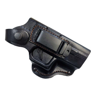 Кобура поясная Beneks для BREGER, Glock-19 (формованная) с клипсой фото