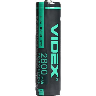 Аккумулятор Videx 18650-P Li-Ion 2800mAh с защитой фото