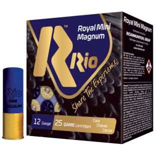 Патрон RIO MiniMagnum NEW кал. 12/70 дріб №4, навіска 42 гр фото