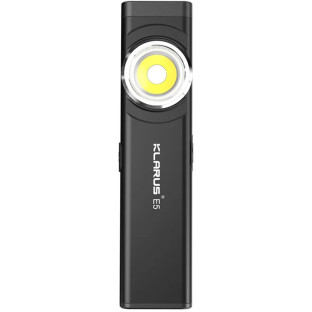 Ультратонкий фонарь Klarus E5 800 лм/450 mAh. Black фото