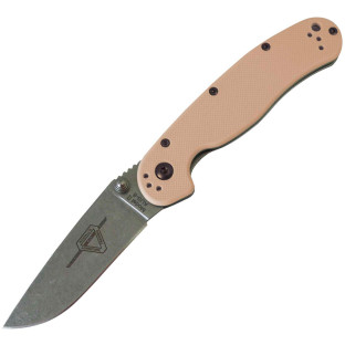 Нож Ontario RAT II Folder Stonewash фото