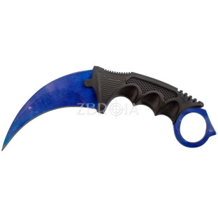 Нож CS GO Karambit Night Sapphire фото