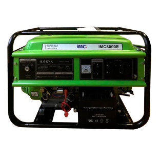 Генератор однофазный бензиновый IMC12000E 12KVA/9.6 кВт, мотор NAVI, AVR фото