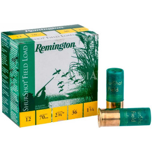 Патрон Remington Shurshot Field Load кал. 12/70 дріб №5, навіска 36 гр фото
