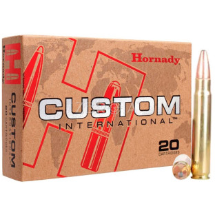 Патрон Hornady Custom International кал. 9,3х62 куля Interlock SP, маса 18.53 гр/286 гран фото