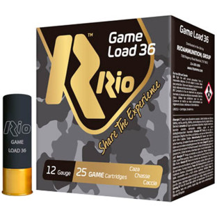 Патрон RIO Game Load-36 FW NEW кал. 12/70 дріб №3/0, навіска 36 гр фото