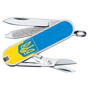 Нож Victorinox Classic SD Ukraine (0.6223.7R3) фото