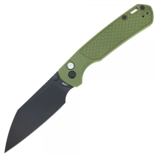 Нож CJRB Pyrite-Light Black Blade, AR-RPM9, FRN Green (J1945-BGN) фото
