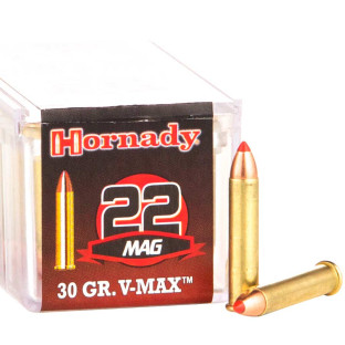 Патрон Hornady Varmint Express Rimfire кал. 22 WMR куля V-Max, маса 1.95 гр/30 гран фото