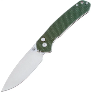 Нoж CJRB Large Pyrite AR-RPM9 Steel, Micarta Green (J1925L-ODG) фото