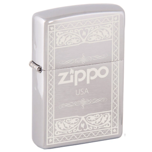 Запальничка ZIPPO 200503 zippo logo фото