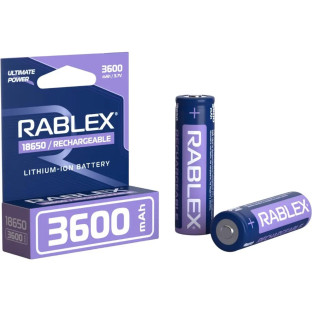 Аккумулятор Rablex 18650 3600 mAh фото