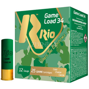 Патрон RIO Game Load-34 кал. 12/70 дробь №5, навеска 34 гр фото