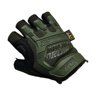 Рукавички Mechanix M-Pact Fingerless (розмір - L, колір - олива) фото