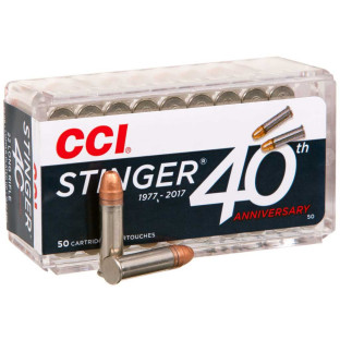Патрон CCI Stinger кал. 22 LR куля CPHP, маса 2.07 гр/32 гран фото