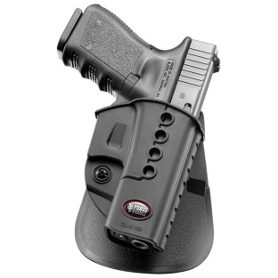 Кобура Fobus для Glock 17/19 поворотная, с поясным фиксатором фото