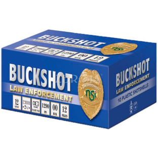 Патрон Nobel Buckshot LR кал. 12/70 картеч №11/0, навіска 32 гр фото