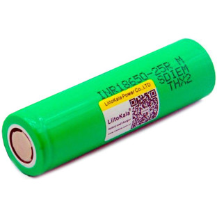 Акумулятор LiitoKala Lii-25R 18650 2500 mah фото