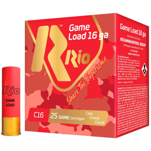 Патрон RIO Royal Buck 9P NEW кал. 16/70 картеч 7.65 мм, навіска 24 гр фото