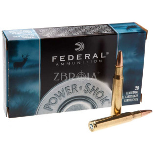 Патрон Federal Power-Shok кал. 30-06 куля SP, маса 11.66 гр/180 гран фото