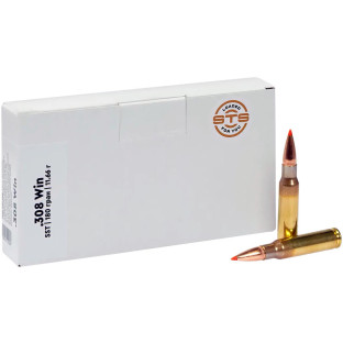 Патрон STS кал. 308 Win Short Barrel куля Hornady SST, маса 11.66 гр/180 гран фото