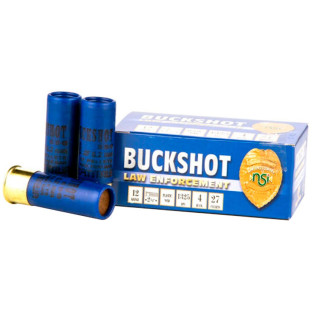 Патрон Nobel Buckshot SSG кал. 12/70 картеч №7/0, навіска 38 гр фото