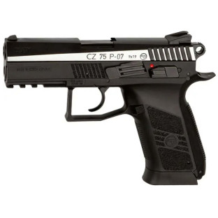 Пістолет пневматичний ASG CZ 75 P-07 Nickel Blowback фото