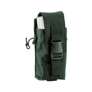 Подсумок Defcon 5 M4-AK47 Single Olive Green для 2 магазинов кал. 5,56/5,45 фото